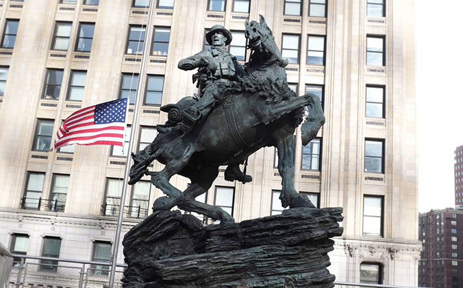 America's Response Monument in Liberty Park